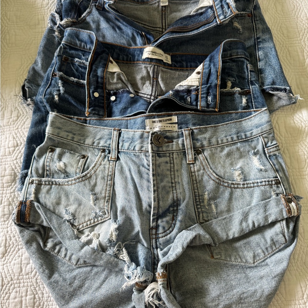 Abercrombie & Fitch/ One Teaspoon Denim Short lot